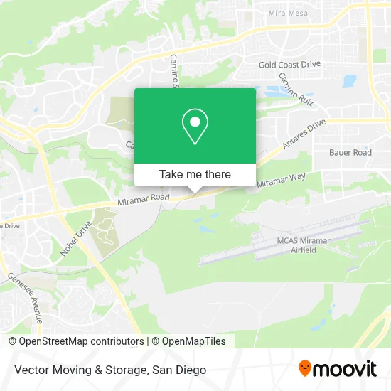 Vector Moving & Storage map