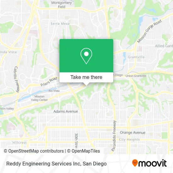 Reddy Engineering Services Inc map