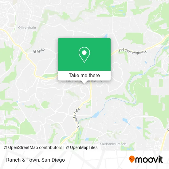 Ranch & Town map