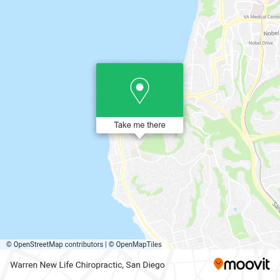Warren New Life Chiropractic map