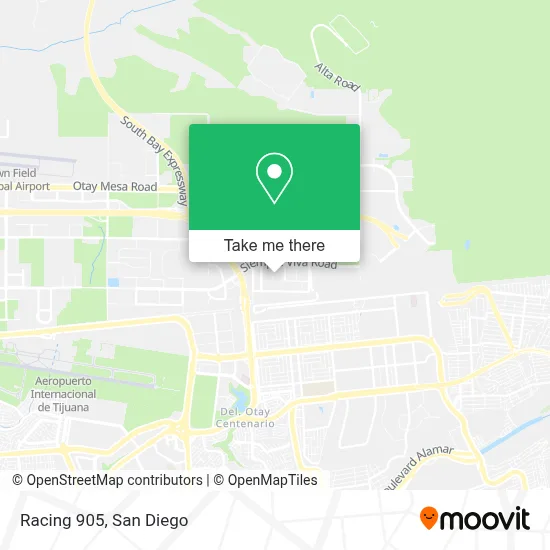 Racing 905 map