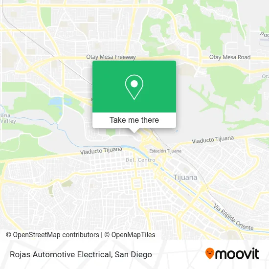 Rojas Automotive Electrical map
