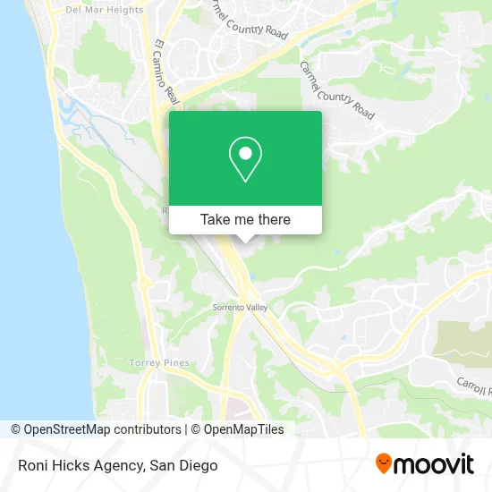 Roni Hicks Agency map