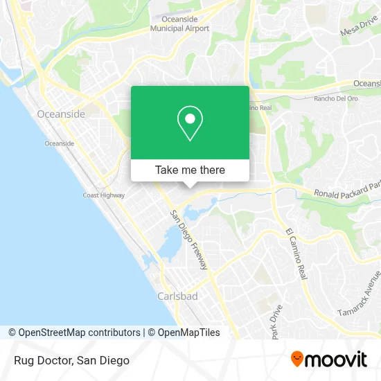 Rug Doctor map
