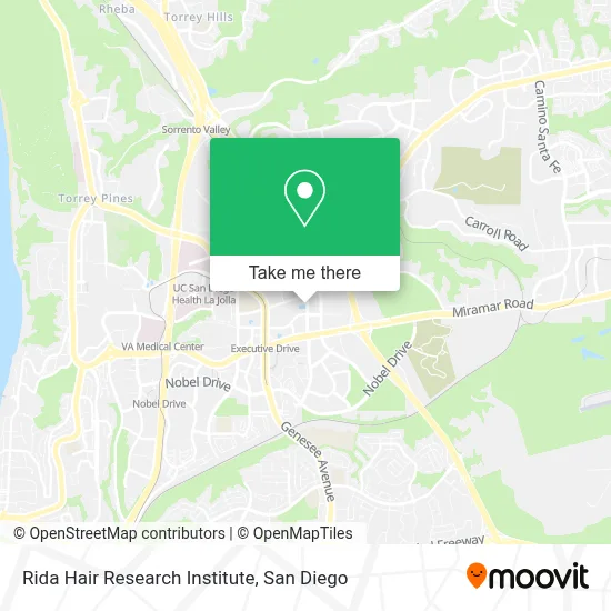 Rida Hair Research Institute map