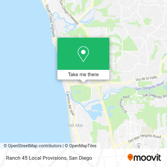 Ranch 45 Local Provisions map