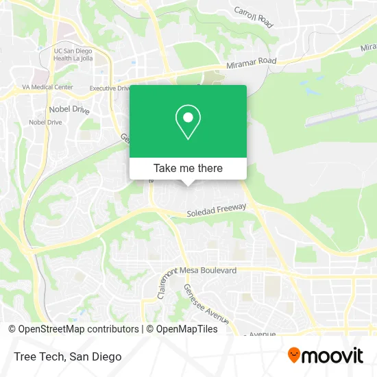 Tree Tech map