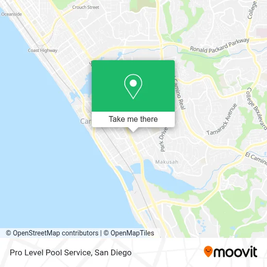 Pro Level Pool Service map