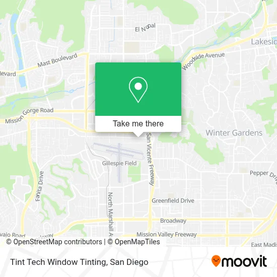 Tint Tech Window Tinting map