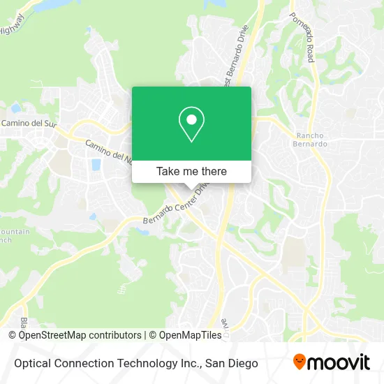 Optical Connection Technology Inc. map