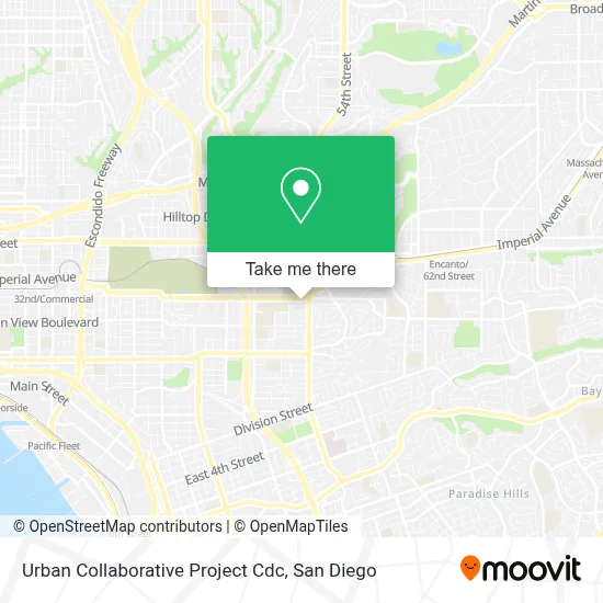 Urban Collaborative Project Cdc map
