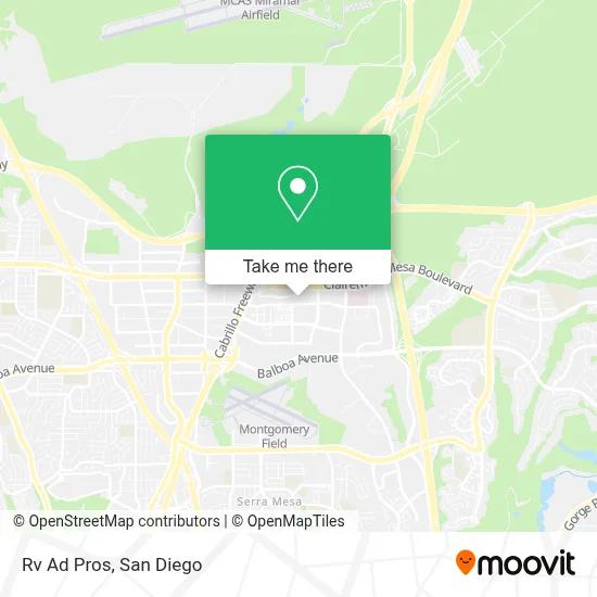 Rv Ad Pros map