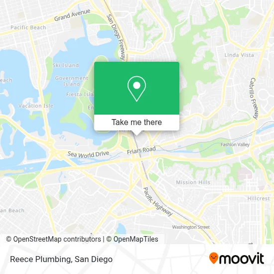 Reece Plumbing map
