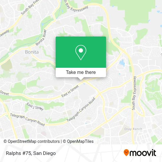 Ralphs #75 map
