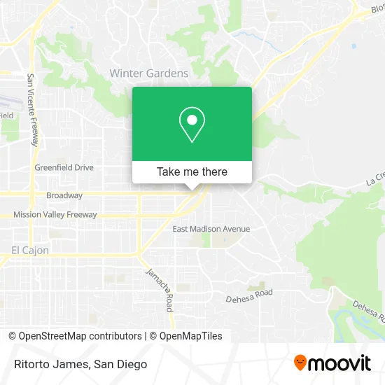 Ritorto James map
