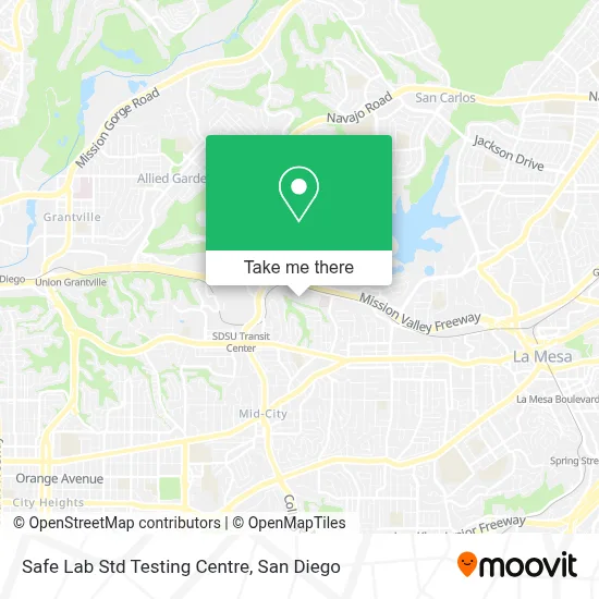 Safe Lab Std Testing Centre map