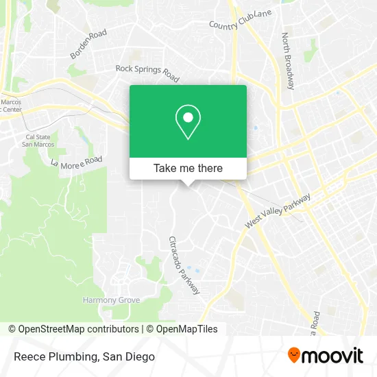 Reece Plumbing map