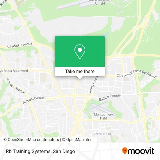 Rb Training Systems map