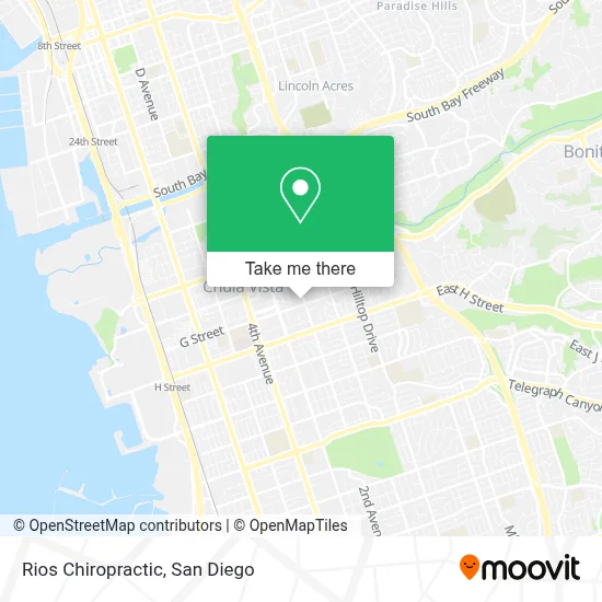 Rios Chiropractic map