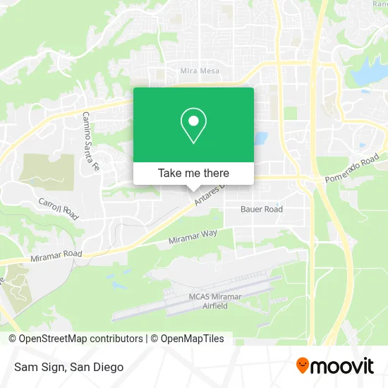Sam Sign map