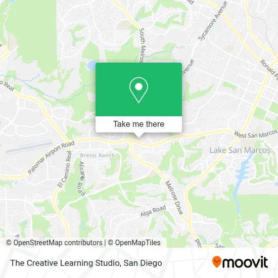 The Creative Learning Studio map