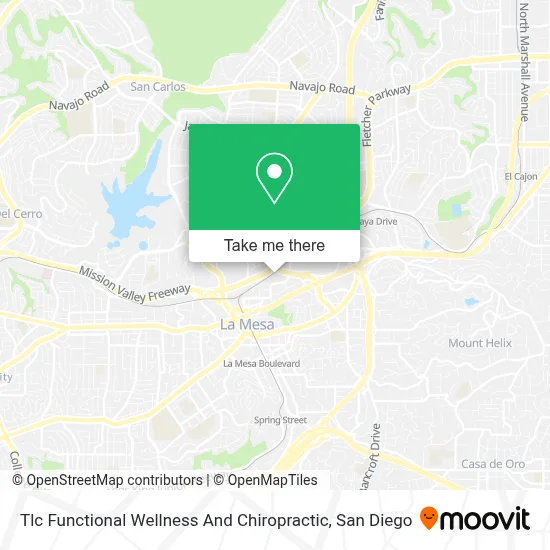 Tlc Functional Wellness And Chiropractic map