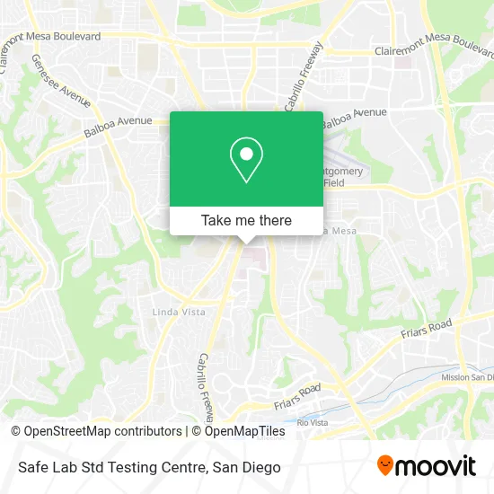 Safe Lab Std Testing Centre map