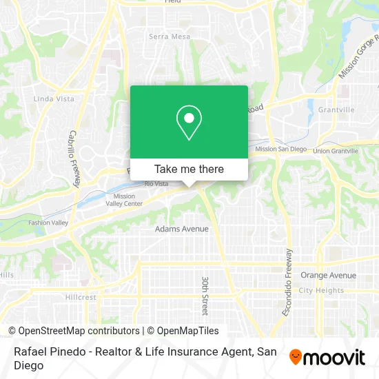 Rafael Pinedo - Realtor & Life Insurance Agent map