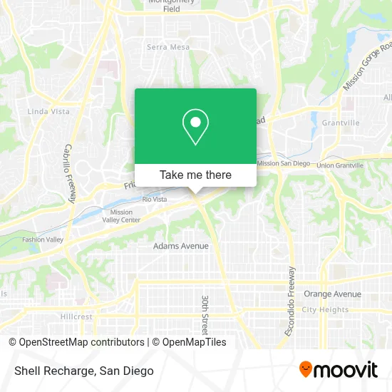 Shell Recharge map
