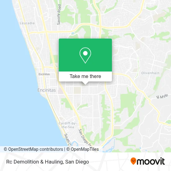 Rc Demolition & Hauling map