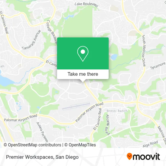 Premier Workspaces map