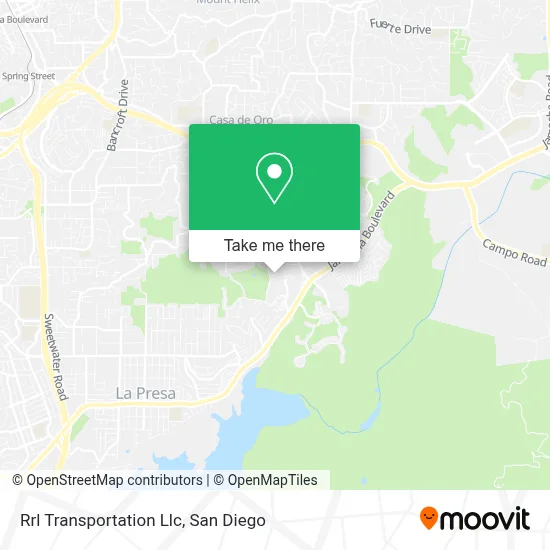 Rrl Transportation Llc map