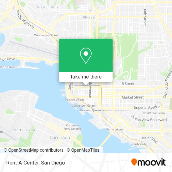 Rent-A-Center map