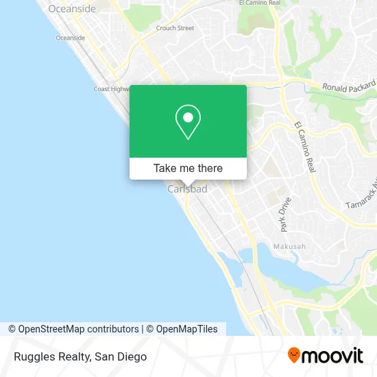 Ruggles Realty map