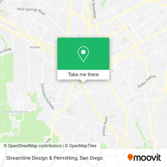 Streamline Design & Permitting map