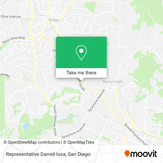 Representative Darrell Issa map
