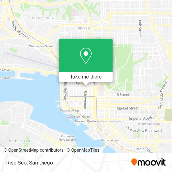 Rise Seo map