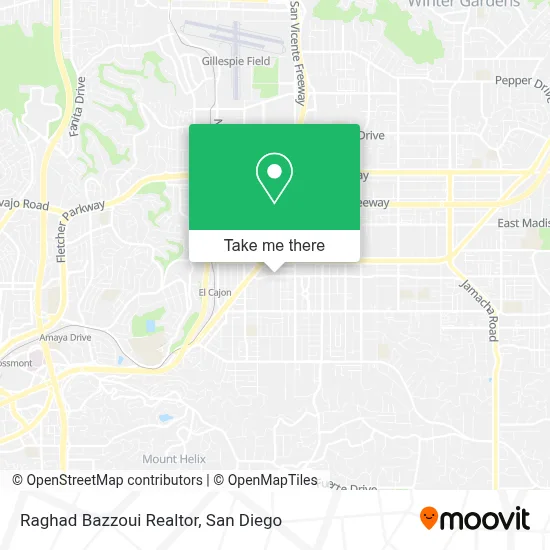 Raghad Bazzoui Realtor map