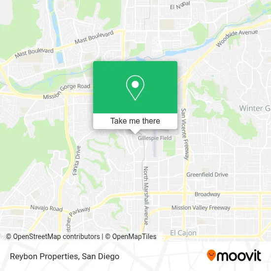 Reybon Properties map