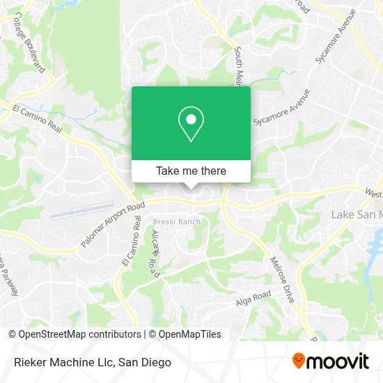 Rieker Machine Llc map