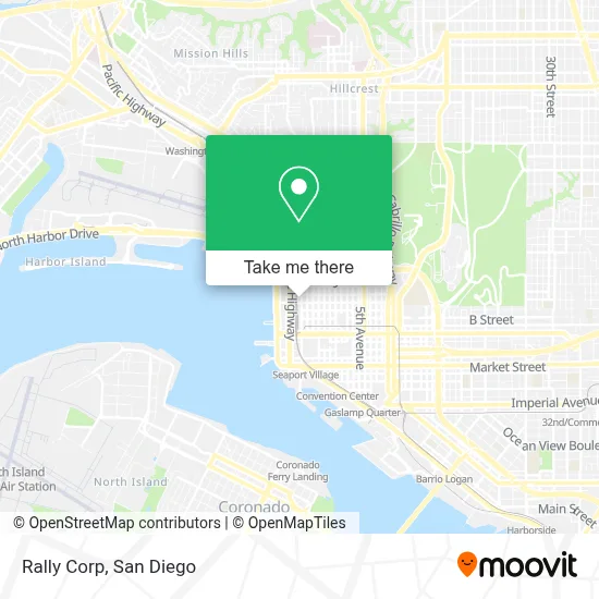 Rally Corp map