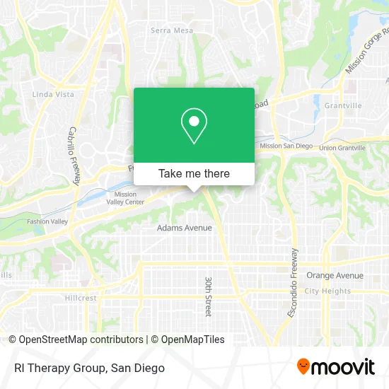 Rl Therapy Group map