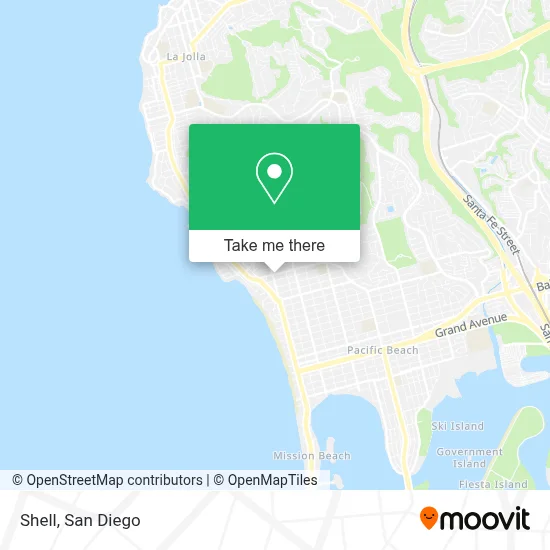 Shell map