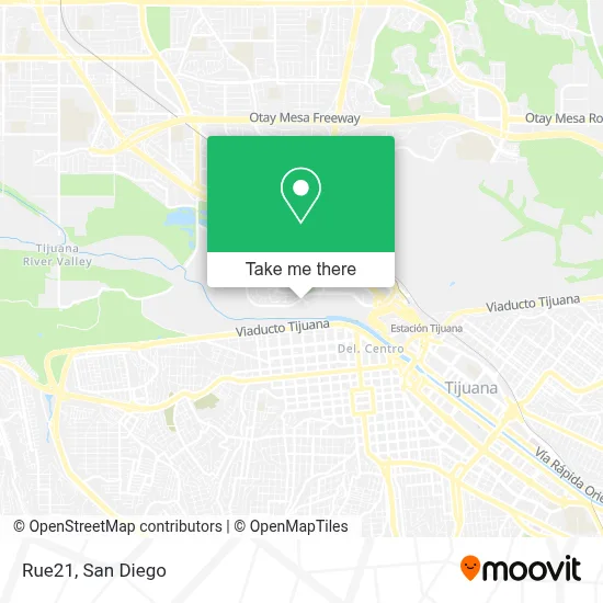 Rue21 map