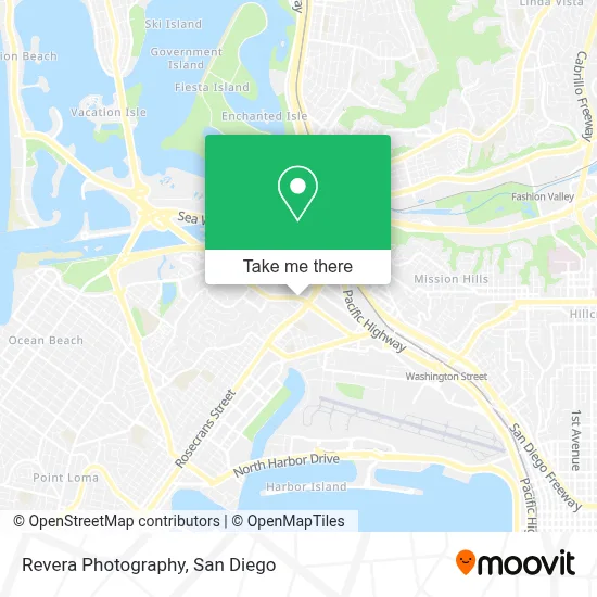 Revera Photography map