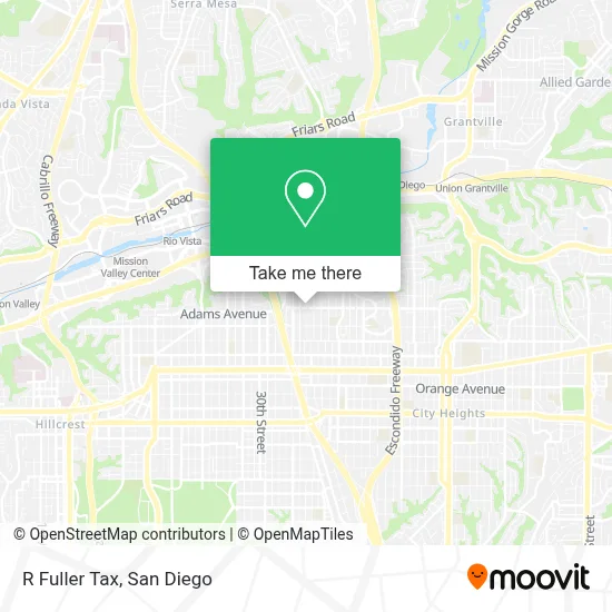 R Fuller Tax map