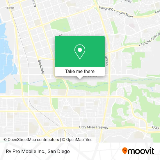 Rv Pro Mobile Inc. map