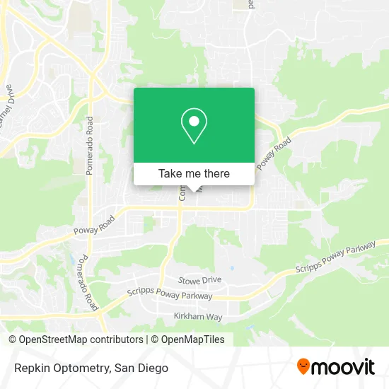 Repkin Optometry map
