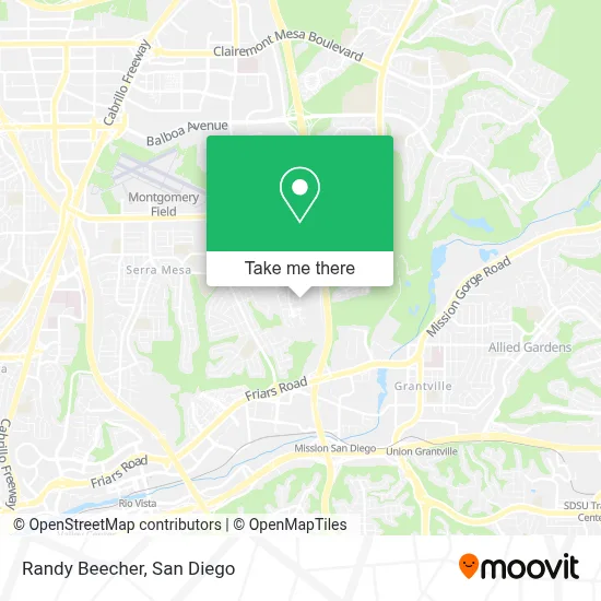 Randy Beecher map