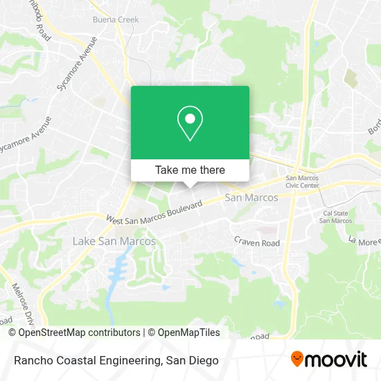 Rancho Coastal Engineering map